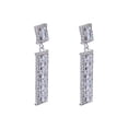 thumbnail image 3 of Aretes Largos A La Moda Con Zirconia, 3 of 3
