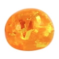 thumbnail image 2 of Crystal Sequin Maltose Stress Ball, Iridescent Foil Transparent Squishy Squeeze Toy, Sensory Fidget Decompression Toy for Kids Adults Anxiety Relief (Orange), 2 of 4