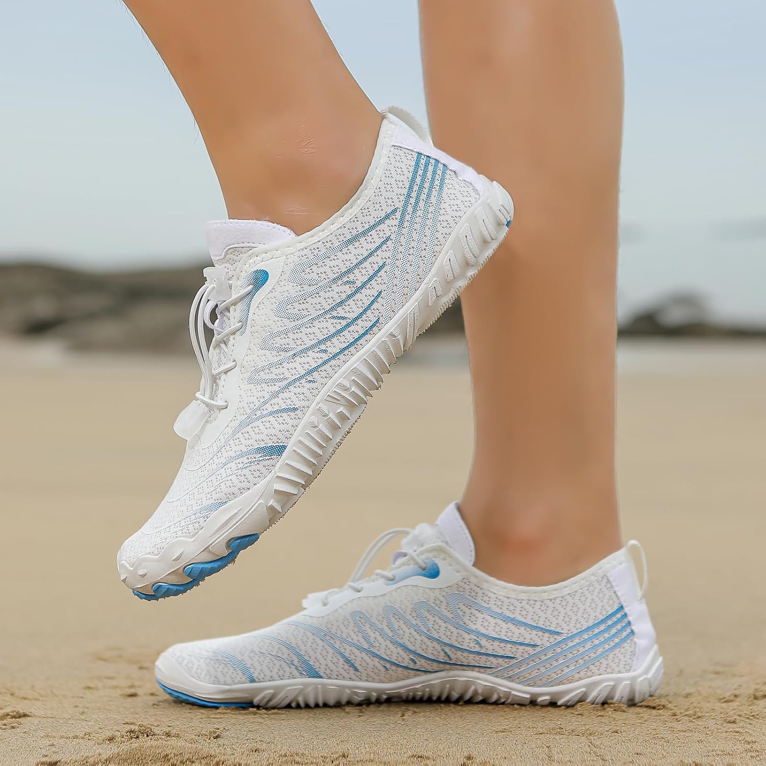 Barefoot Shoes for Hiking & Walking | Wide Toe Box Minimalist Footwear for Men and Women | Anti-Slip Sole