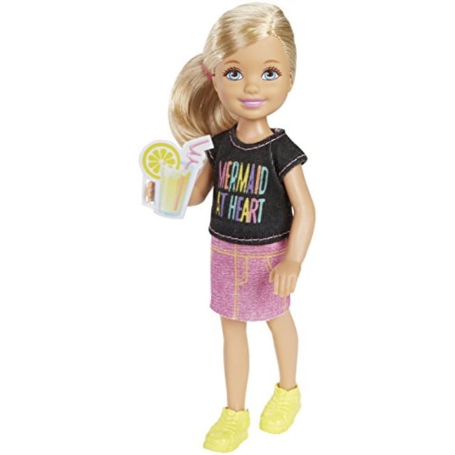 barbie great puppy adventure chelsea doll with lemonade