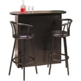 thumbnail image 6 of Monarch Specialties Barstool 2Pcs, 36"H, Swivel, Black Metal, 6 of 6