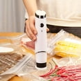 thumbnail image 1 of Automatic Portable Vacuum Sealing Machine with 5 Bags, USB- Food Saver, ABS Sealer for Freshness Preservation, Suitable for Fruits, Vegetables, Meats, Meal & -Term Food Storage, 1 of 11
