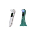 thumbnail image 2 of Vogacara Removedor de espinillas eléctrico Recargable Poro facial Succión al vacío Principiante Plástico Universal Hogar Extractor de cara Protección de la piel Verde oscuro Vogacara CE013915-02, 2 of 6