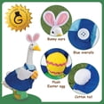 thumbnail image 4 of Gaggleville Easter Bunny Boy Outfit, Fits 23" H Large Porch Goose by Fox Valley Traders, 4 of 9