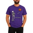 thumbnail image 3 of NH2 Creative Funny Skeleton Lost Pumpkin Balloon Halloween T-Shirt, 3 of 4