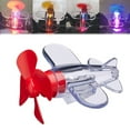 thumbnail image 1 of Jkkant Wind Powered LED Airplane Propeller, Light Up Flying Toy & Outdoor Garden Decoration, 1 of 7