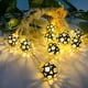 thumbnail image 5 of Xihbxyly Guirnalda de Luces con Diseño Marroquí, Luz Blanca Cálida Festiva y Cambio de Color, Funciona con Pilas, Decoración Navideña para Interiores y Exteriores, para Navidad, Halloween y Acción de, 5 of 6