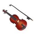 thumbnail image 1 of Miniature Violin Model, Musical Instrument Realistic Miniature Violin Handicraft  for Ceremony, 1 of 7