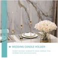 thumbnail image 2 of UPGRATOR 3Ud Dorados De Metal Para Centro De En Bodas Y Celebraciones, 2 of 8