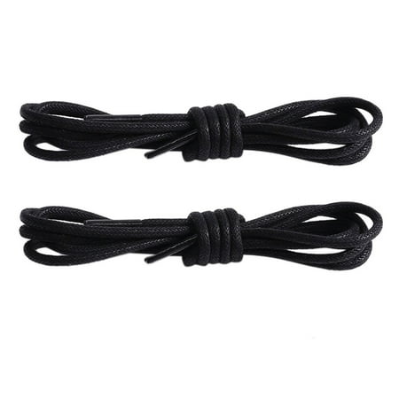 thin black shoelaces
