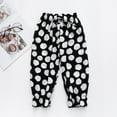 thumbnail image 4 of Diufon Lounge Pants for Girls Trendy Polka Dot Prints Pants Elastic Waist Drawstring Trousers, 4 of 4