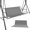 gray, variant on 600D Waterproof Garden Swing Seat Cover Uv Protection Easy To Install Weatherproof Design 115Cm X 48Cm X 48Cm