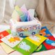 thumbnail image 4 of Caja de pañuelos Montessori para bebé, juguetes educativos sensoriales, actividad de aprendizaje, regalo de cumpleaños y Navidad, 4 of 4