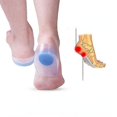 thumbnail image 3 of Plantillas cómodas para el dolor del talón, alivia el dolor en el pie, Gel de silicona, protectores de copa para tacones, almohadilla para zapatos de soporte, insertos para el cuidado de los, 3 of 5