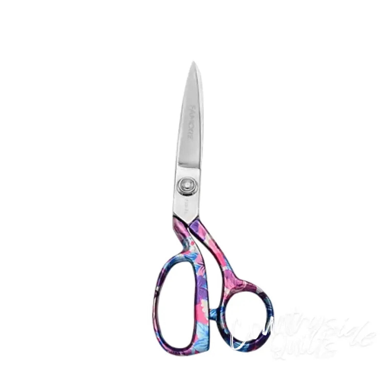 Famore 9 Inch Floral Handle Tailor Shears