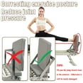 thumbnail image 2 of Homsido Foldable Pilates Reformer Machine, Grey, 2 of 5