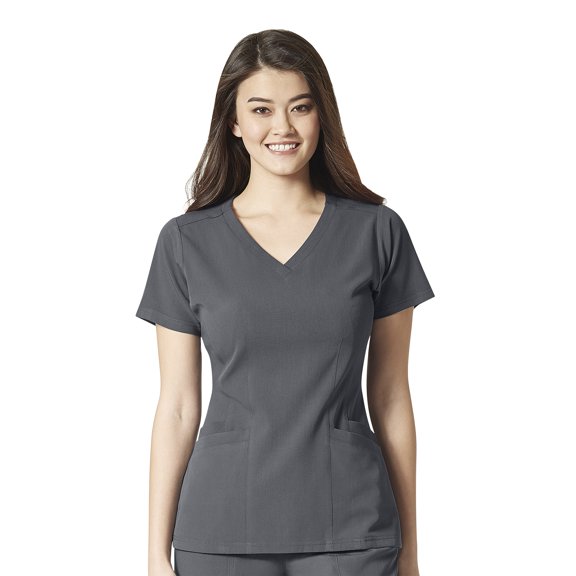 Wink Women's Flex Back V-Neck Scrub Top