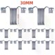 thumbnail image 4 of 10pc 30/35/40mm Solar Panel Water Drainage Clips Photovoltaic Panel Water Drained Away Clip Stainless Steel Solar Power Supplies, 4 of 5