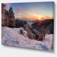 thumbnail image 2 of Slovakia Panorama at Winter - Landscape Canvas Art Print, 2 of 4