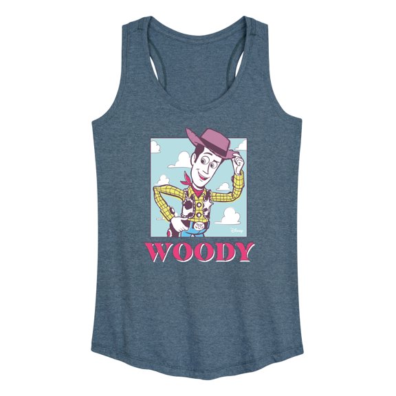 Toy Story 4 - Sunny Side Up Woody - Women's Racerback Tank Top