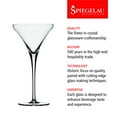 thumbnail image 4 of Spiegelau Willsberger Crystal Martini Glasses, Party Gifts, 9.2oz Set of 4, 4 of 11