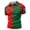 Yellow, variant on 2026 Soccer Cup Jersey for Men, Polo Collar Short Sleeve Portugal Flag Crest Graphic Top - Breathable Fan Shirt for Match Day & Casual Wear Army Green L