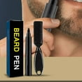 thumbnail image 4 of US 1-2 Pc Beard Pencil Filler Men Bristle Beard Brush Water Proof Micro-Fork Kit, 4 of 12