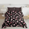 thumbnail image 2 of Feelyou Vintage Blossoms Floral Bedding Comforter Set, Rustic Farmhouse Twin Comforter Sets, Teen Child Kid Adult Reversible Bedding Set, Breathable Home Decor, 2pcs, 2 of 8