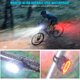 thumbnail image 5 of La Bicicleta Brillante Estupenda Enciende Prenda Impermeable Recargable IPX4 Las Luces LED USB, 5 of 9