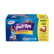HUGGIES Pull Ups Learning Designs Training Pants, Sizes 2T-3T, 3T-4T, 4T-5T
