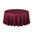 thumbnail image 6 of Efavormart 10 Pack Round Tablecloth, 108 Inch Stain & Wrinkle Resistant Washable Table Cloth, Decorative Polyester Fabric Table Cover for Banquet, Wedding, Dining - Burgundy, 6 of 10