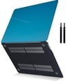 thumbnail image 1 of Hard Shell Cover Compatible MacBook Air 13.6 Inch m2 with Retina Display Type C Cable Tie Model: A2681 (Blue series A 0004), 1 of 5