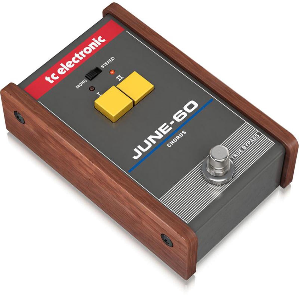TC Electronic June-60 Synthesizer Chorus with 2-Button Interface and BBD Circuitry