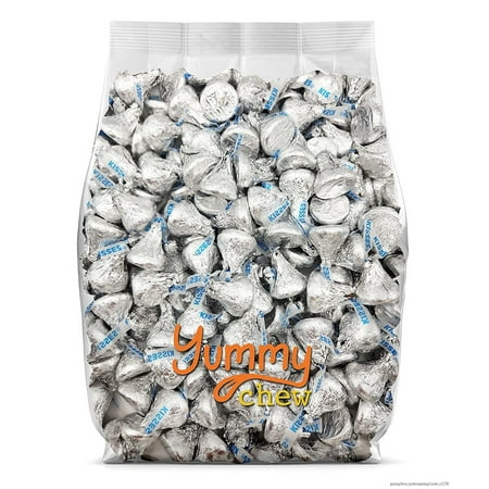 

HERSH s KISSES Milk Cholate Can Individlly Wrped In Sier Foil - 2L.