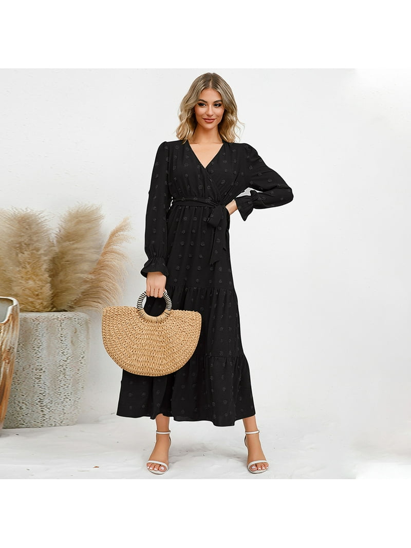 oversized wrap dress Curve Wrap Gown MIMINE AG
