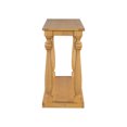 thumbnail image 6 of 63" Vintage Wood Grain Entrance Sofa Table with Bottom Shelf and Four Vase Legs, Narrow Console Tables for Entryway, Hallway, Living Room, Bedroom, Natural, 6 of 9
