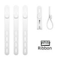 thumbnail image 2 of Organizador de cables de silicona ajustable, correa de almacenamiento de cables de datos, enrollador de auriculares, cinta adhesiva suave antipérdida, 2 of 5