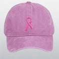 thumbnail image 2 of FADAACAI Trucker Hat Cute Baseball Caps for Women Women Hats Breast Cancer Hats For Women Embroidered Adjustable Breast Cancer Awareness Hat Breast Cancer For Woman Pink, 2 of 4