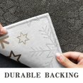 thumbnail image 6 of Light Christmas Snowflake Pattern Door Rugs,Washable Non Slip Door Mats Indoor,Decorative Door Mats,Entry Mat Indoor for Entrance,Bedroom,Kitchen,Bathroom,16"x47", 6 of 6