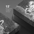 thumbnail image 4 of wall26 Canvas Print Wall Art Spray Paint Black &amp; White Brick Wall Skull Tagging Graffiti &amp; Street Art Urban Illustration Modern Art Dark Boho for Living Room, Bedroom, Office - 16&quot;x24&qu, 4 of 5