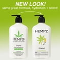 thumbnail image 3 of Hempz Body Lotion for Dry Skin, Hydrating and Nourishing, Original Scent, 17 fl oz, 3 of 10