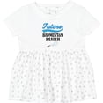 thumbnail image 3 of Inktastic Future Badminton Player Sports Girls Baby Dress, 3 of 5