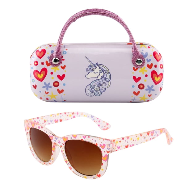 Gafas de sol para niñas KENBO con protección UV400 para edades de 3 a 10 años