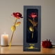 thumbnail image 3 of Rosa con ventana transparente, decoración de caja de regalo, decoraciones vívidas para el Día de San Valentín para cafetería, sala de estar, esposa, Rojo, 3 of 10