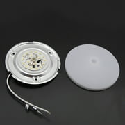 Facon Modern Flush Mount Lights with Frosted Glass Plastic Lens Cover and on/off switch