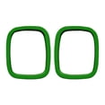 thumbnail image 2 of 2 Pcs Patins de Route Rectangulaires Protecteurs - Vert, 2 of 10