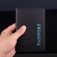 thumbnail image 3 of Flmtop Fashion Faux Leather Passport Credit Card Cover Holder Travel Protector, 3 of 10