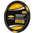 thumbnail image 2 of Plasticolor Chevy Deluxe Series Universal Steering Wheel Cover, Black & Yellow, 1 Pc, 1 lb, 2 of 7