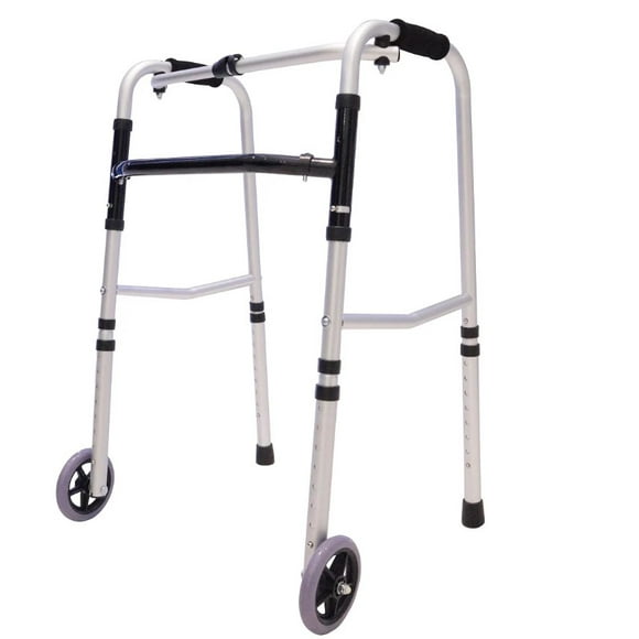 Andadera Plegable Desmontable Aluminio&nbsp;C/Ruedas Handy
