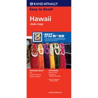 Folded Map Hawaii State Map